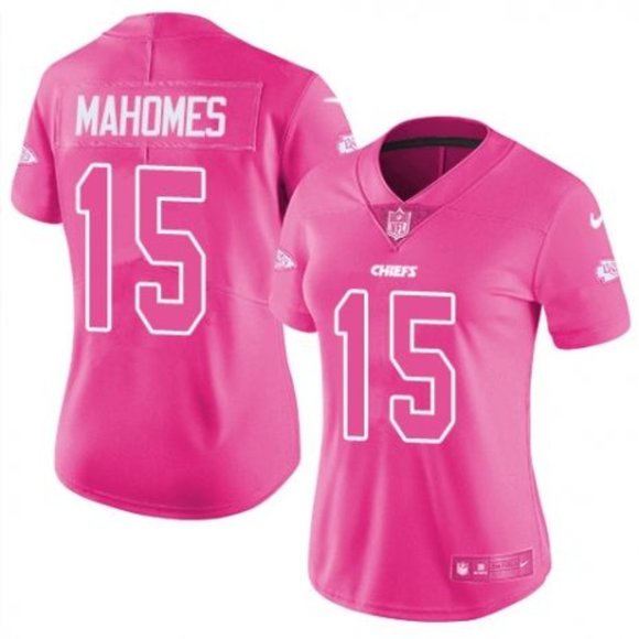 pink mahomes jersey